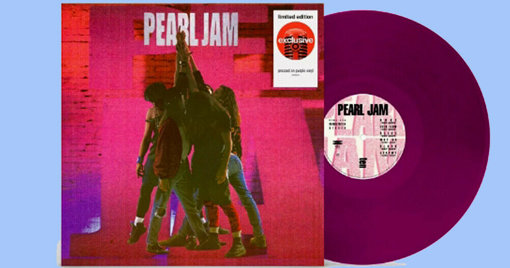 PEARL JAM Limited Edition TEN PURPLE VINYL LP Ten Target shops Exclusive NEW SEALED