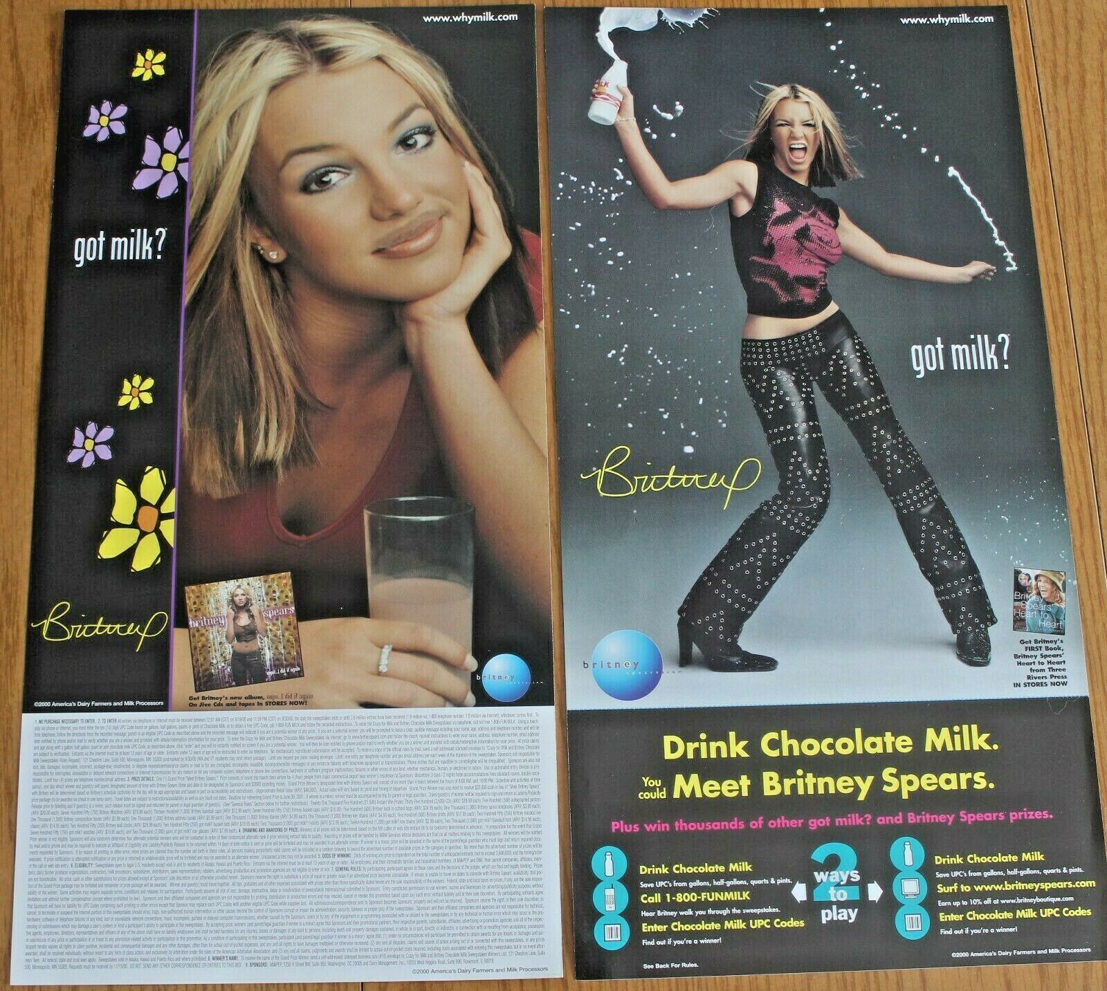 Britney Spears Original Vintage outlets Poster 2000